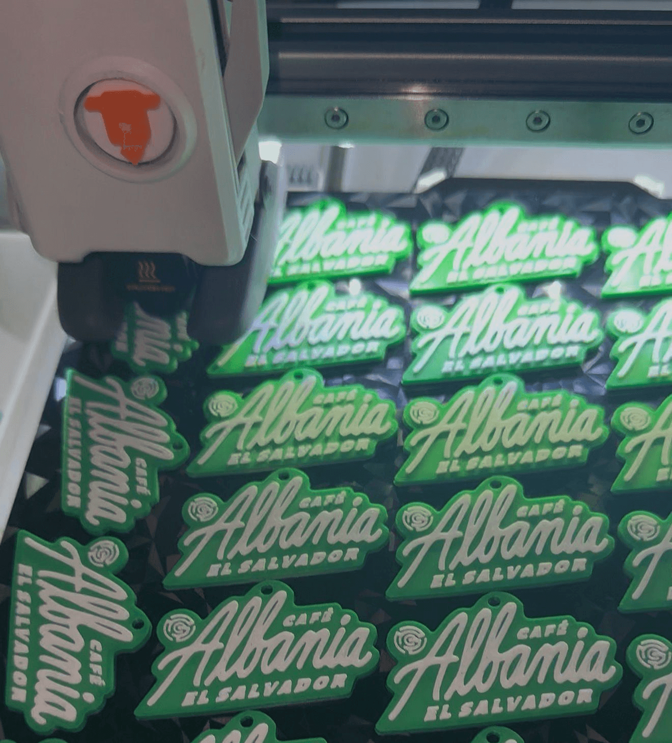 Llavero personalizado con nombre impreso en 3D